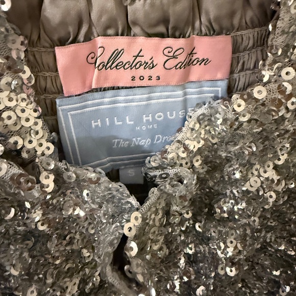 Silver Sequin Holiday Collector’s Edition Hill House Nap Dress - Size Small - Picture 2 of 4